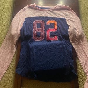 Long sleeve girls shirt.